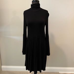 ASOS Black Turtle Neck Dress